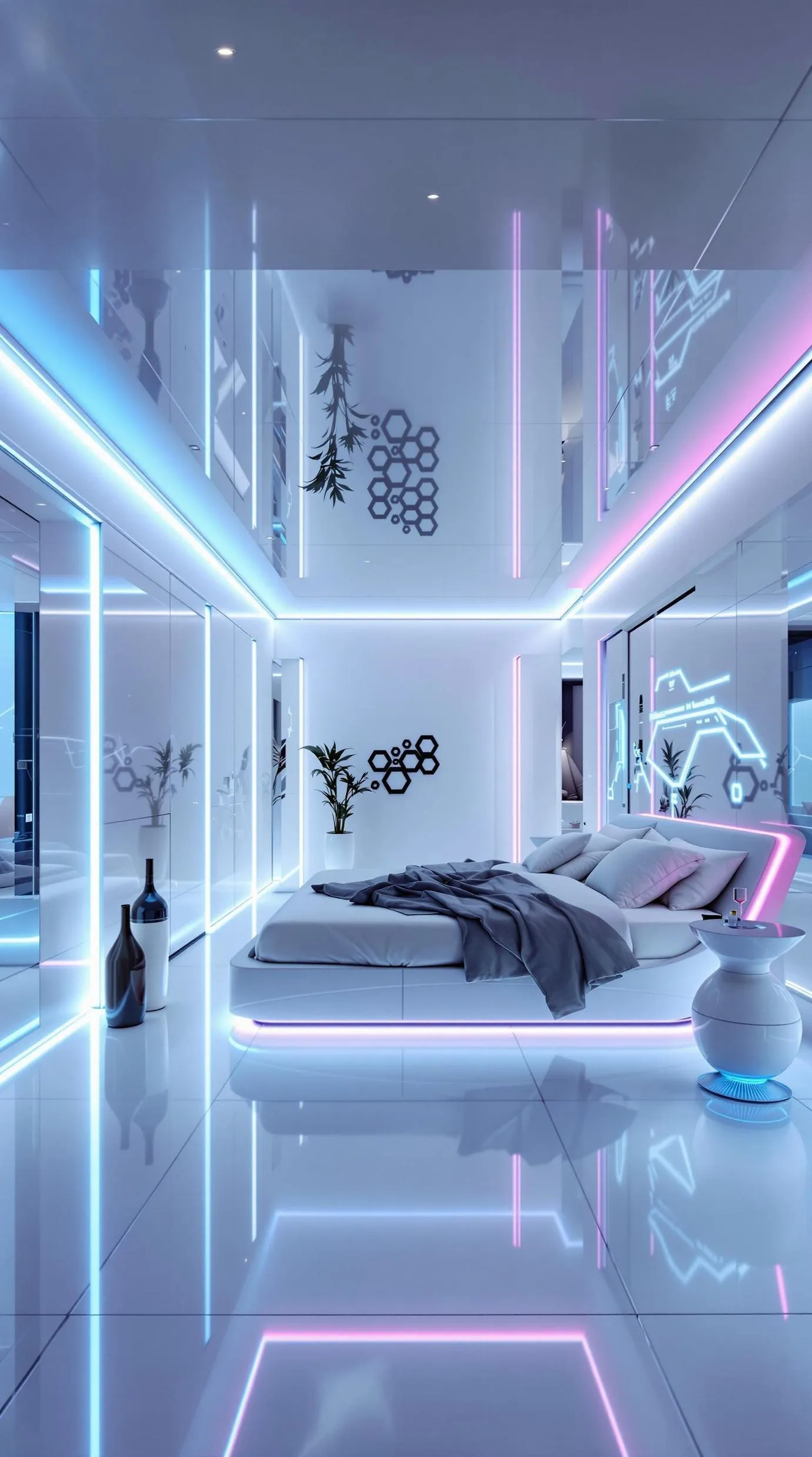 4. Modern LED Loft Space Inspiration-1