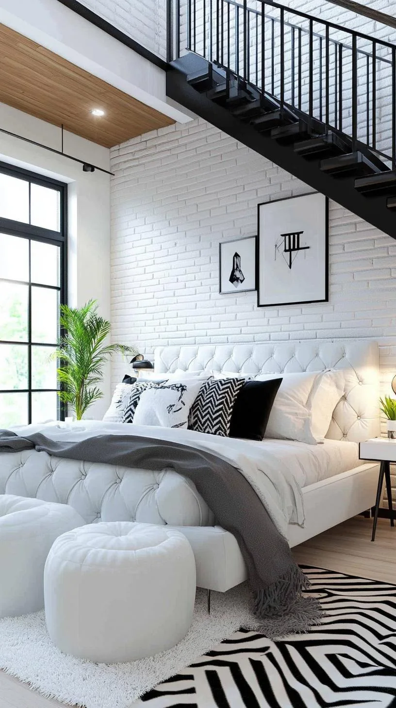 13. Modern Monochrome Loft Design-2
