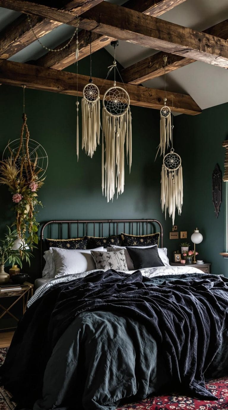 19 Best Gothic Boho Bedroom Ideas For A Dreamy Sanctuary - Lovely Harbor