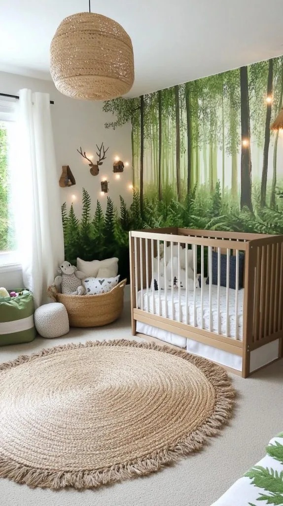 1. Mystical Mossy Wonderland with Deep Greens and Earthy Browns-1