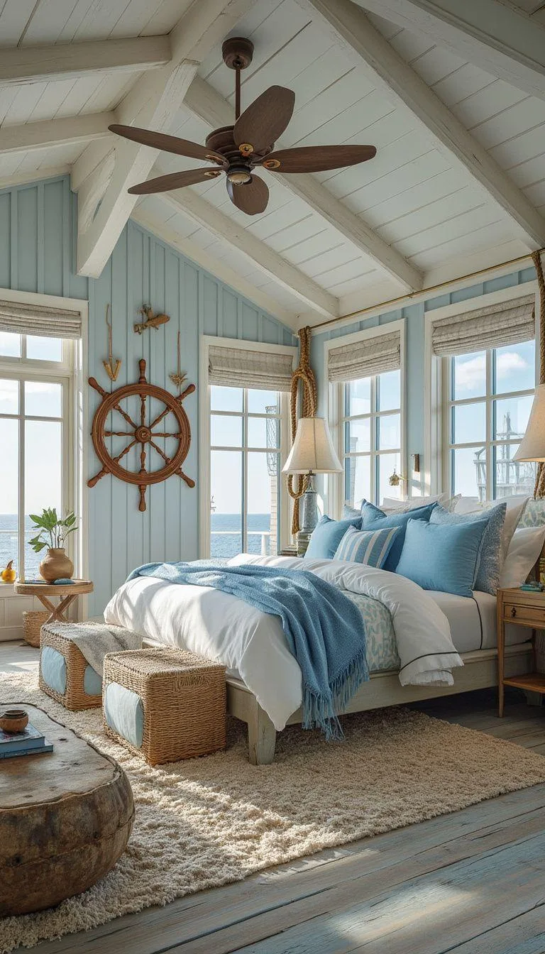 7. Ocean-Inspired Loft Decor-0