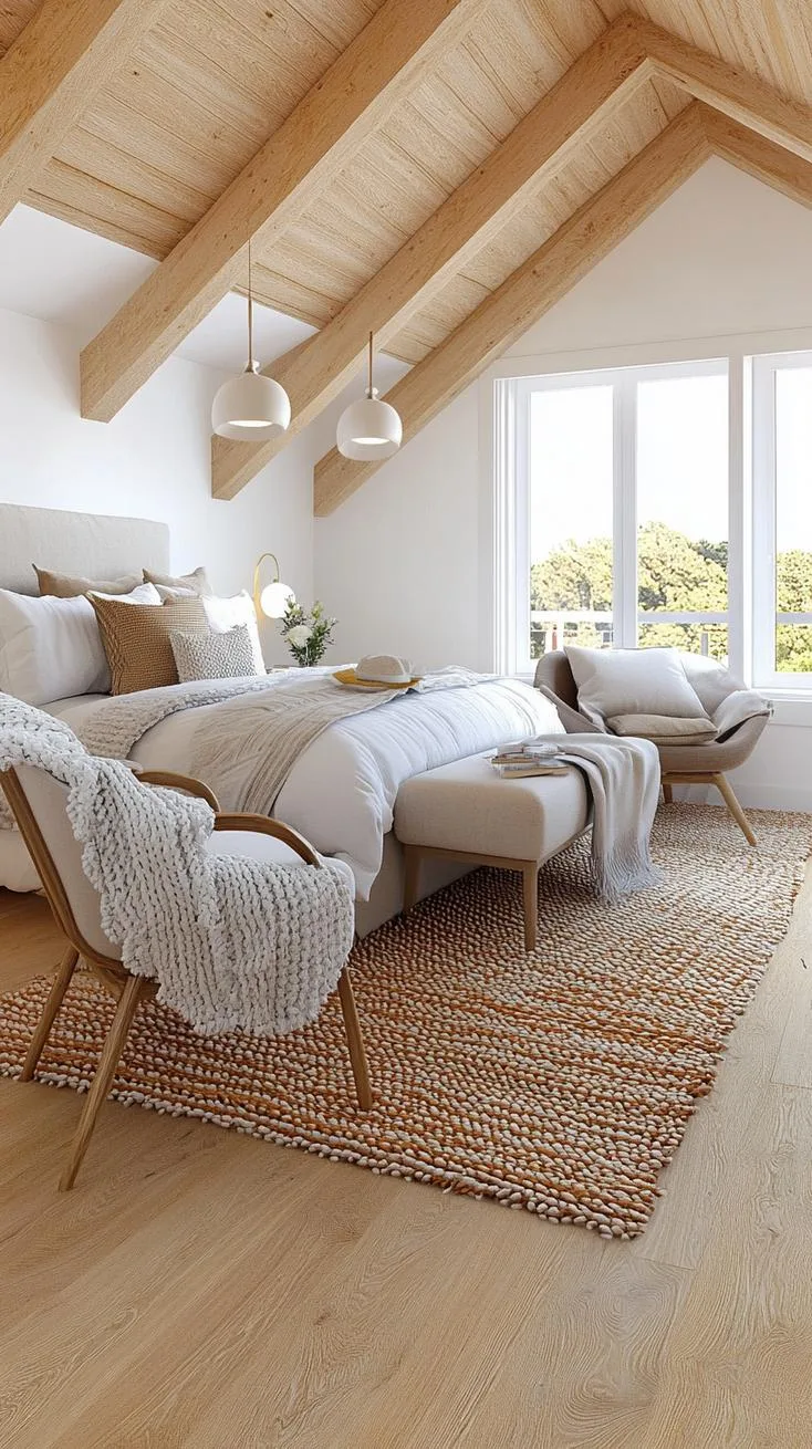 3. Scandinavian Loft Style with Cozy Vibes-1