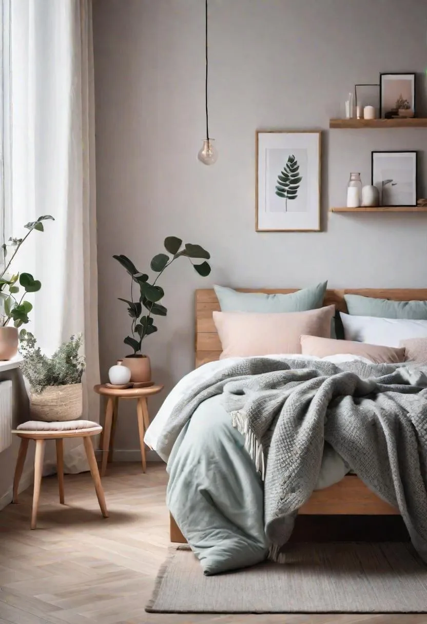 3. Scandinavian bliss featuring light woods, pastels, and hygge-inspired textures-2