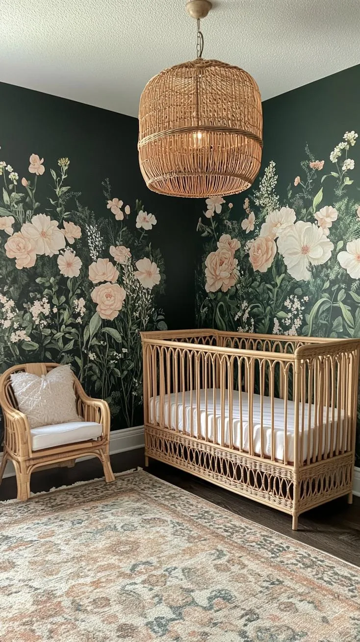 7. Secret Garden Sanctuary with Floral Motifs and Organic Textures-0