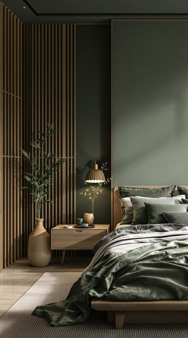20 Moody Green Bedroom Ideas For A Cozy Retreat - Lovely Harbor