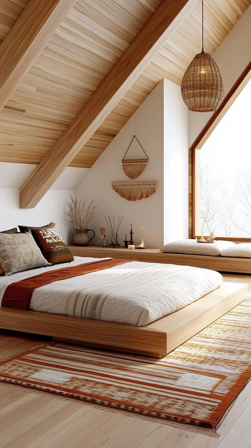 6. Serene Zen Loft Bedroom Inspiration-1