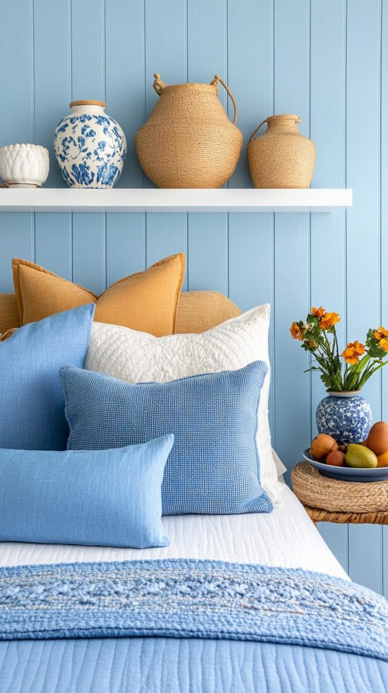 21 Best Blue Boho Bedroom Ideas To Inspire You - Lovely Harbor