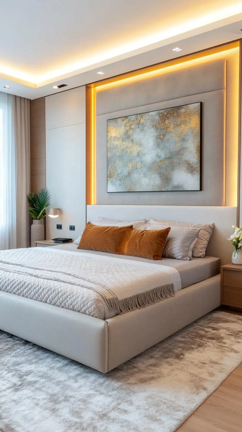 20 New Minimalist Bedroom Ideas to Inspire Your 2025 Refresh 63 11. Sleek Technology: Integrate smart home gadgets in an unobtrusive, minimalist design-0