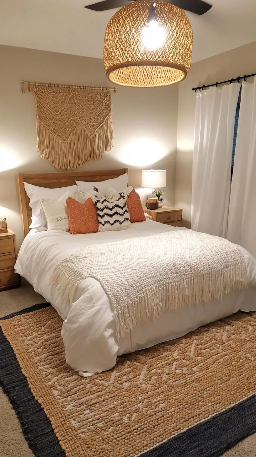 9. Tassel and Fringe Details: Accent throw blankets, pillows, and curtains with fringe and tassel details for added texture-2