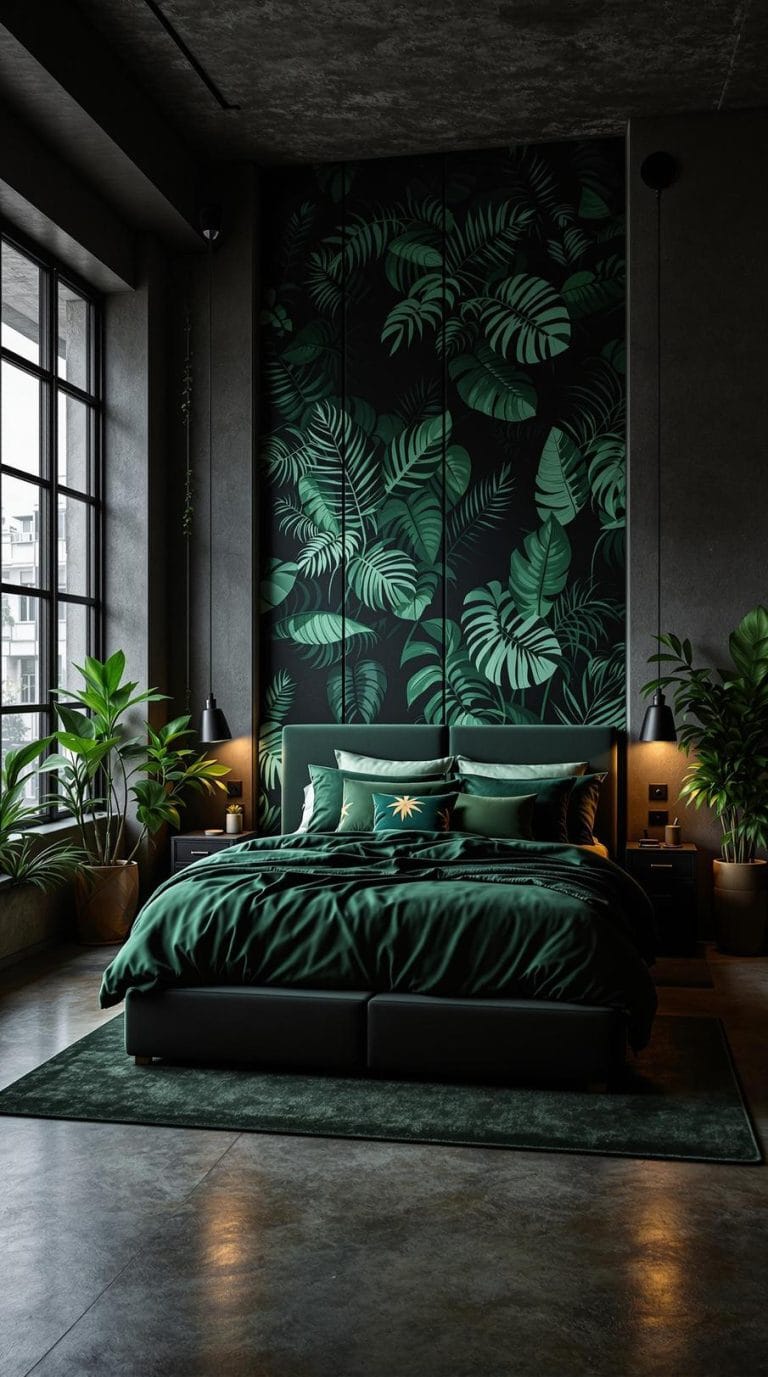 20 Moody Green Bedroom Ideas For A Cozy Retreat - Lovely Harbor