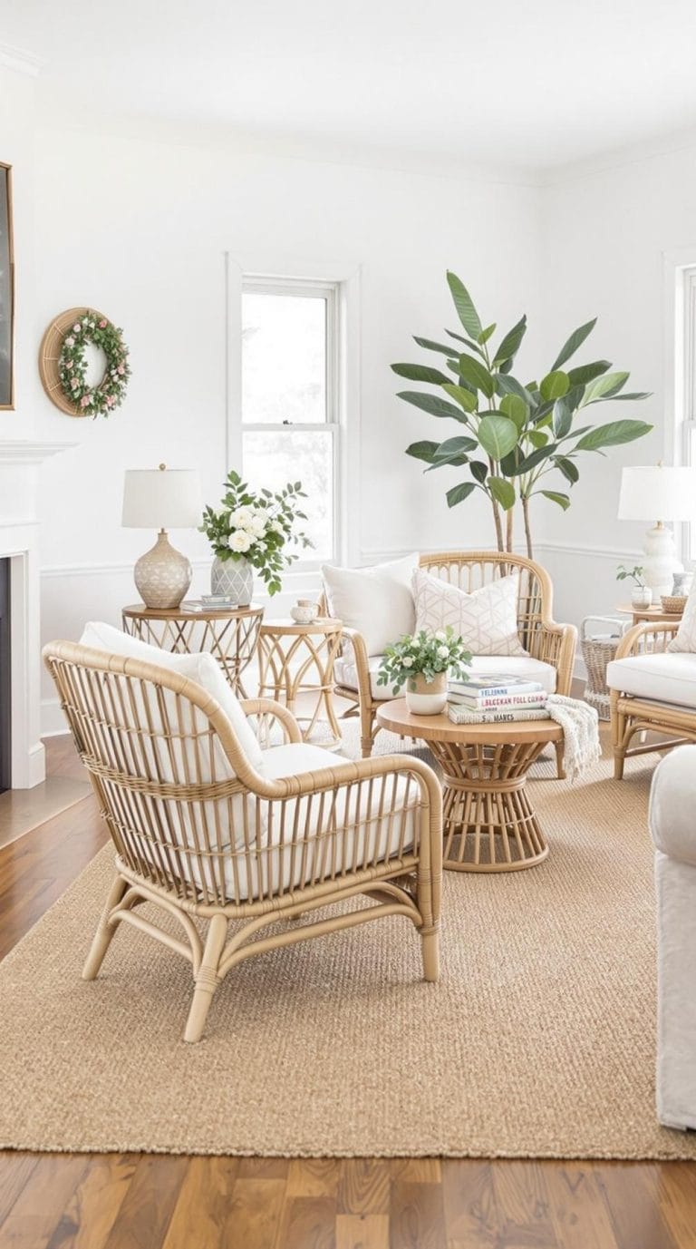 20 Unique Coastal Farmhouse Living Room Ideas That Wow - Lovely Harbor