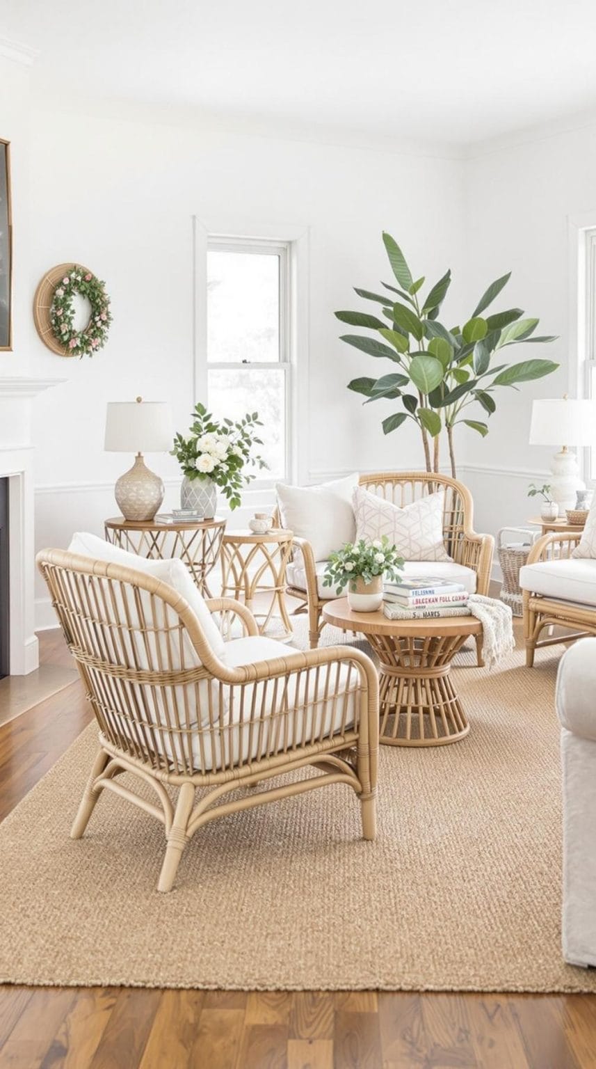20 Unique Coastal Farmhouse Living Room Ideas That Wow - Lovely Harbor