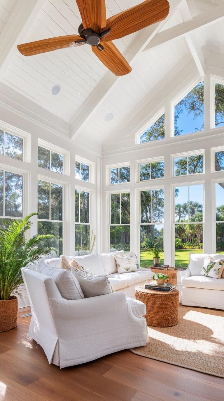 20 Unique Coastal Farmhouse Living Room Ideas That Wow - Lovely Harbor