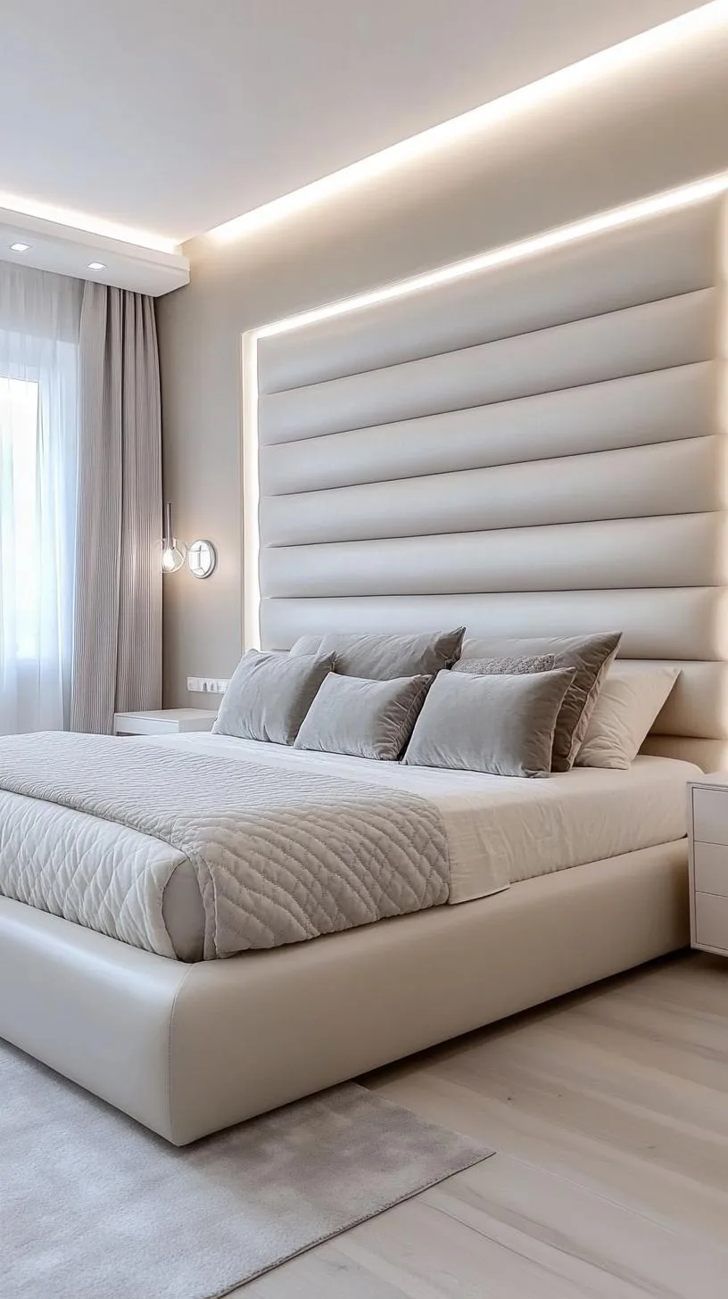 20 New Minimalist Bedroom Ideas to Inspire Your 2025 Refresh 51 9. Velvet Textures: Incorporate rich, soft textures in minimalist arrangements-2