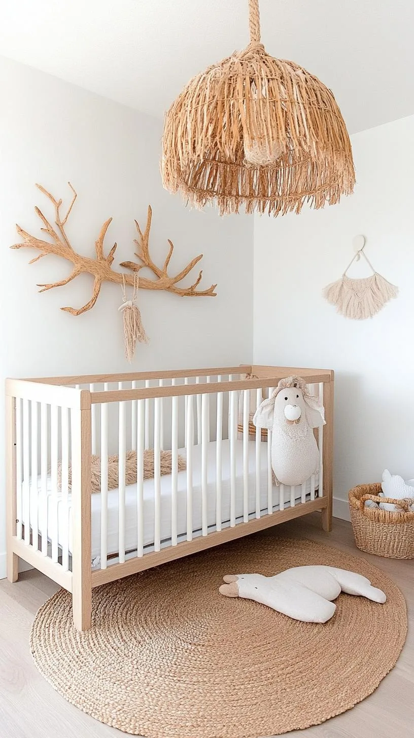 15. Wood Nymph Nest with Driftwood Decor and Neutral Tones-0
