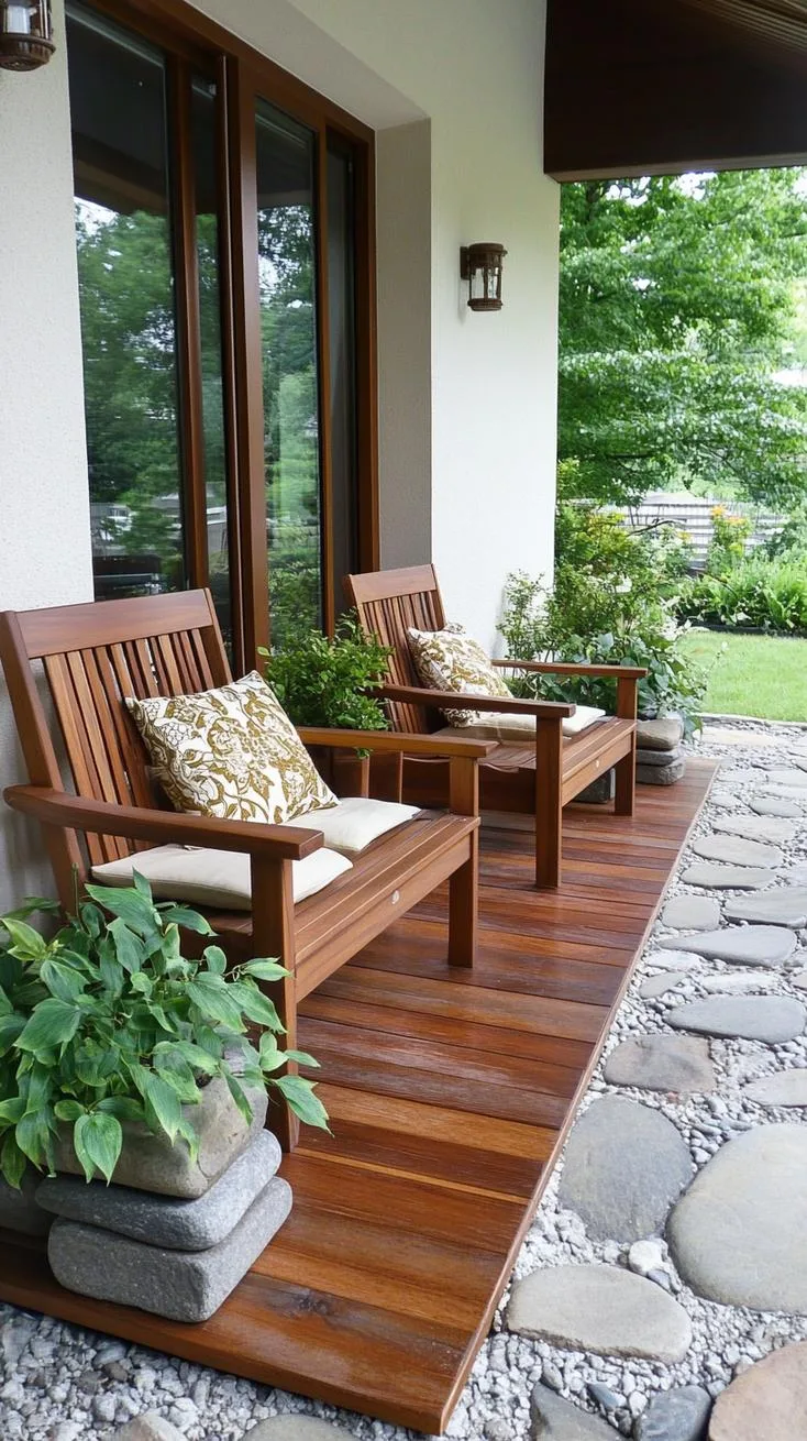 22. Asian fusion with bamboo plants, Zen stones, and low seating arrangements-0 22. Asian fusion with bamboo plants, Zen stones, and low seating arrangements-0