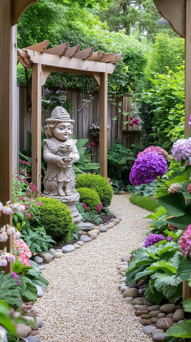 25 Unique Backyard Garden Ideas to Create Your Own Oasis 4 1. Enchanting Backyard Garden Escapes-1