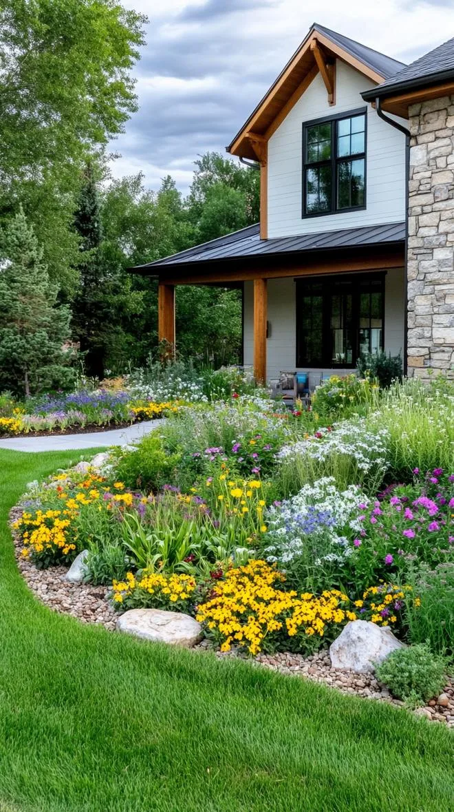 25 Unique Backyard Garden Ideas to Create Your Own Oasis 82 20. Natural Rain Gardens with Natives-0