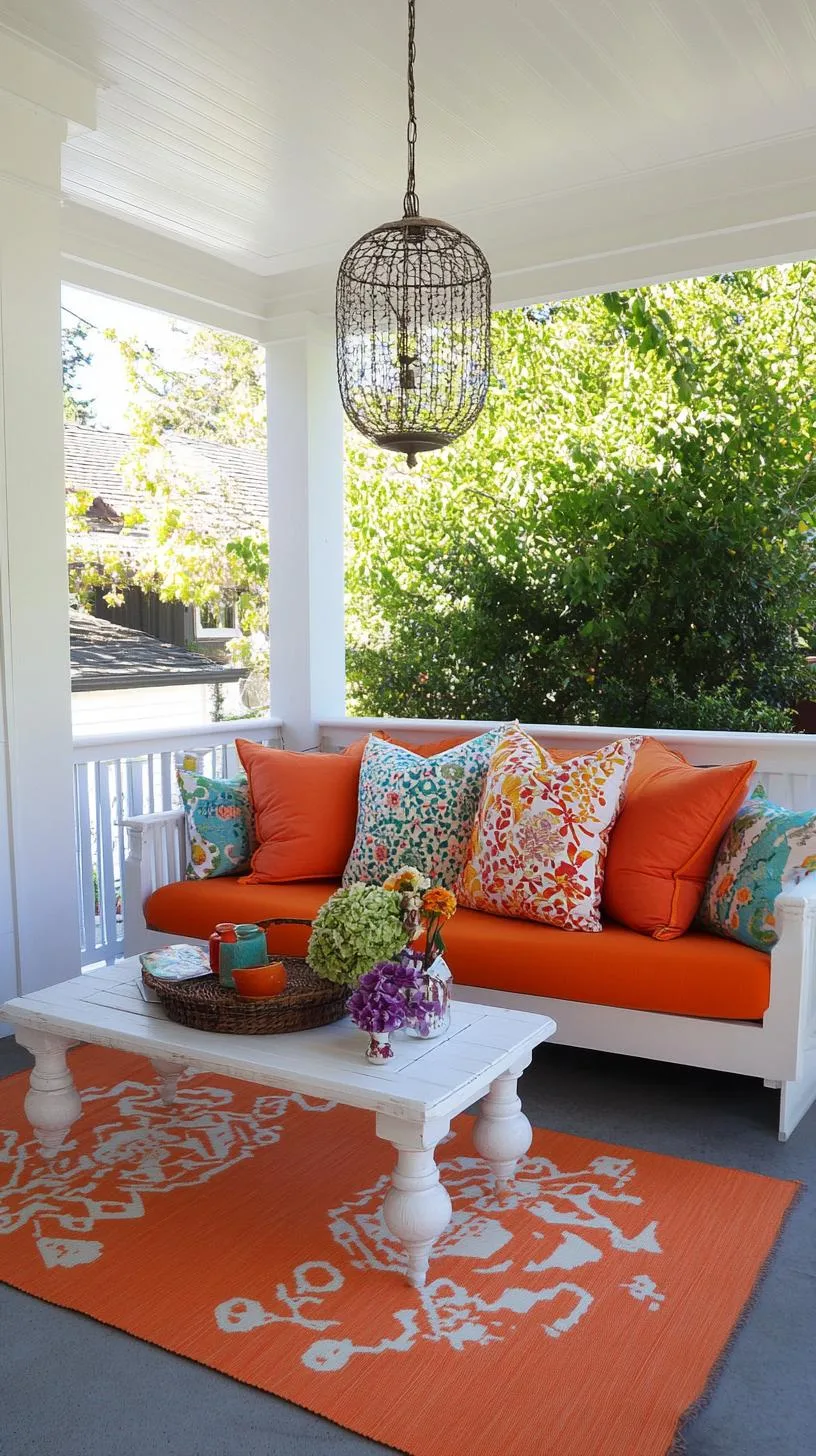 29. Retro funky vibe using bold prints, vintage furniture, and giant floor pillows-2 29. Retro funky vibe using bold prints, vintage furniture, and giant floor pillows-2