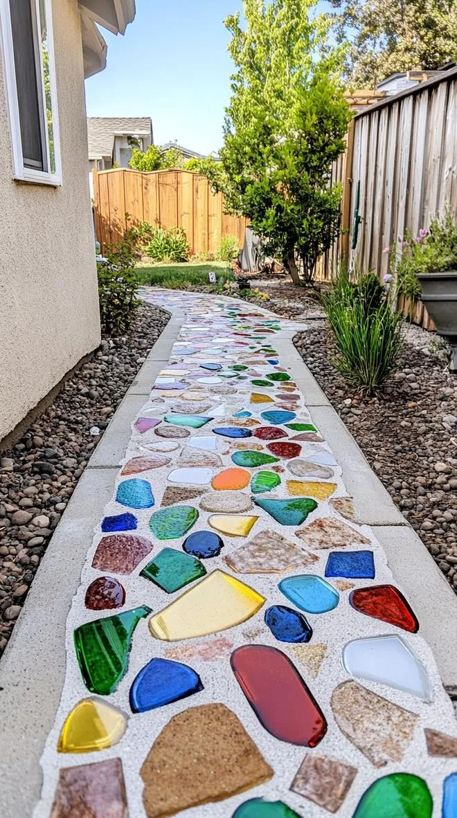 25 Unique Backyard Garden Ideas to Create Your Own Oasis 39 10. Sustainable Garden Pathway Ideas-0