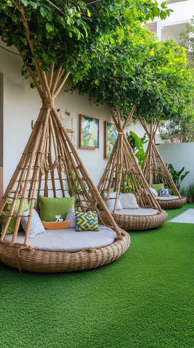 25 Unique Backyard Garden Ideas to Create Your Own Oasis 16 4. Vine Teepee Garden Retreat-0