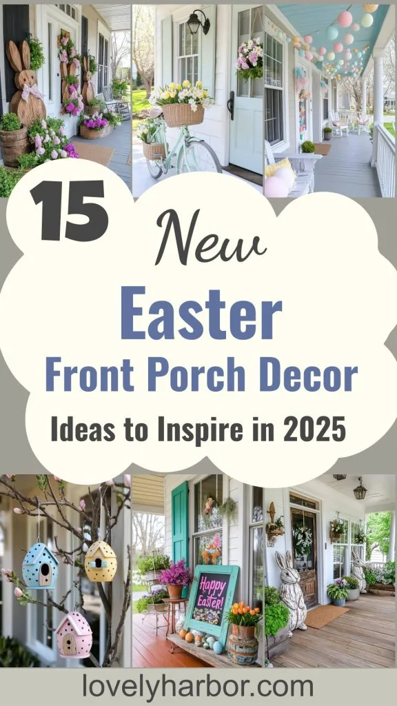 15 New Easter Front Porch Decor Ideas To Inspire You In 2025
