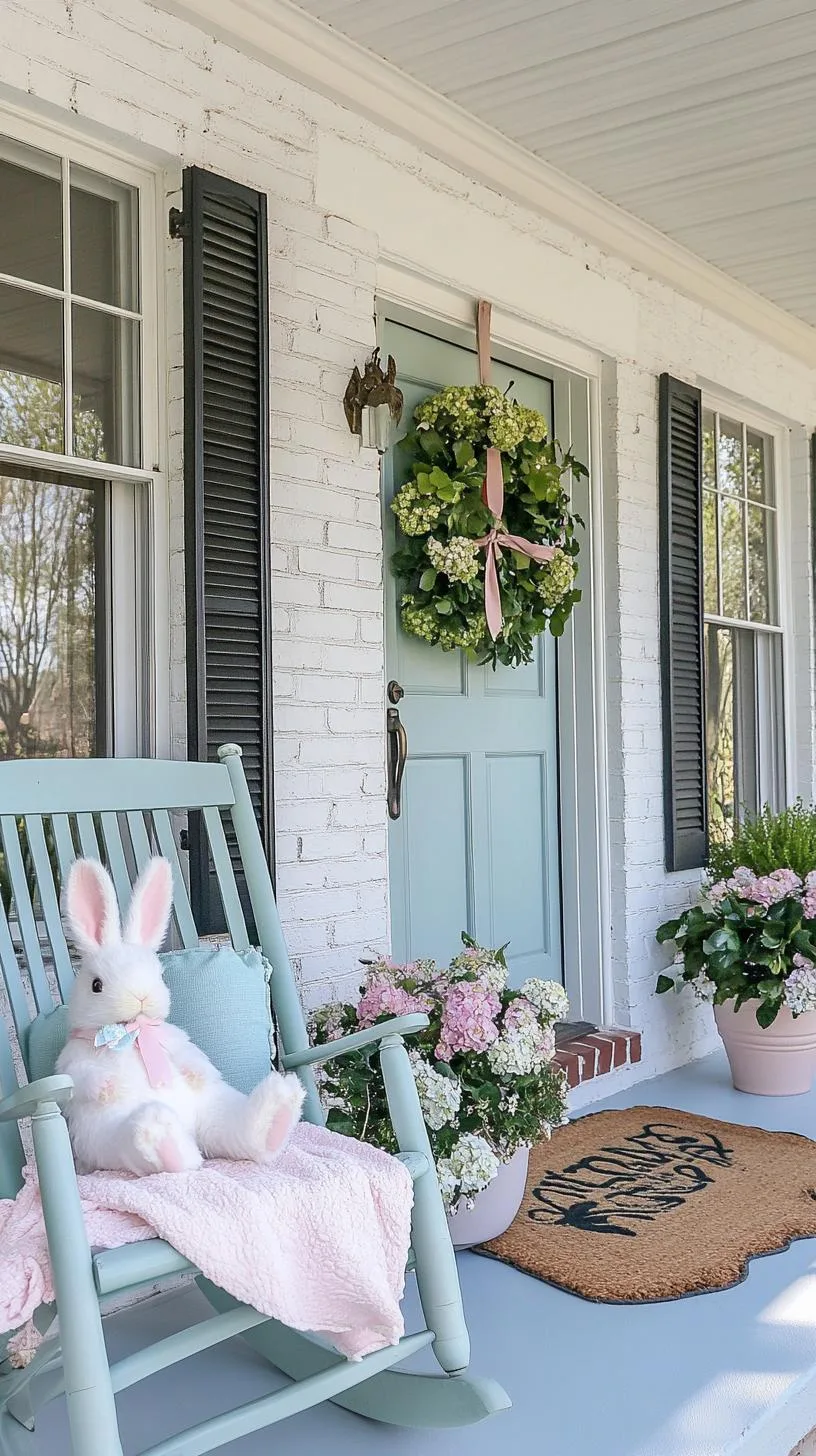 5. Charming Easter Porch Decor Inspiration-2