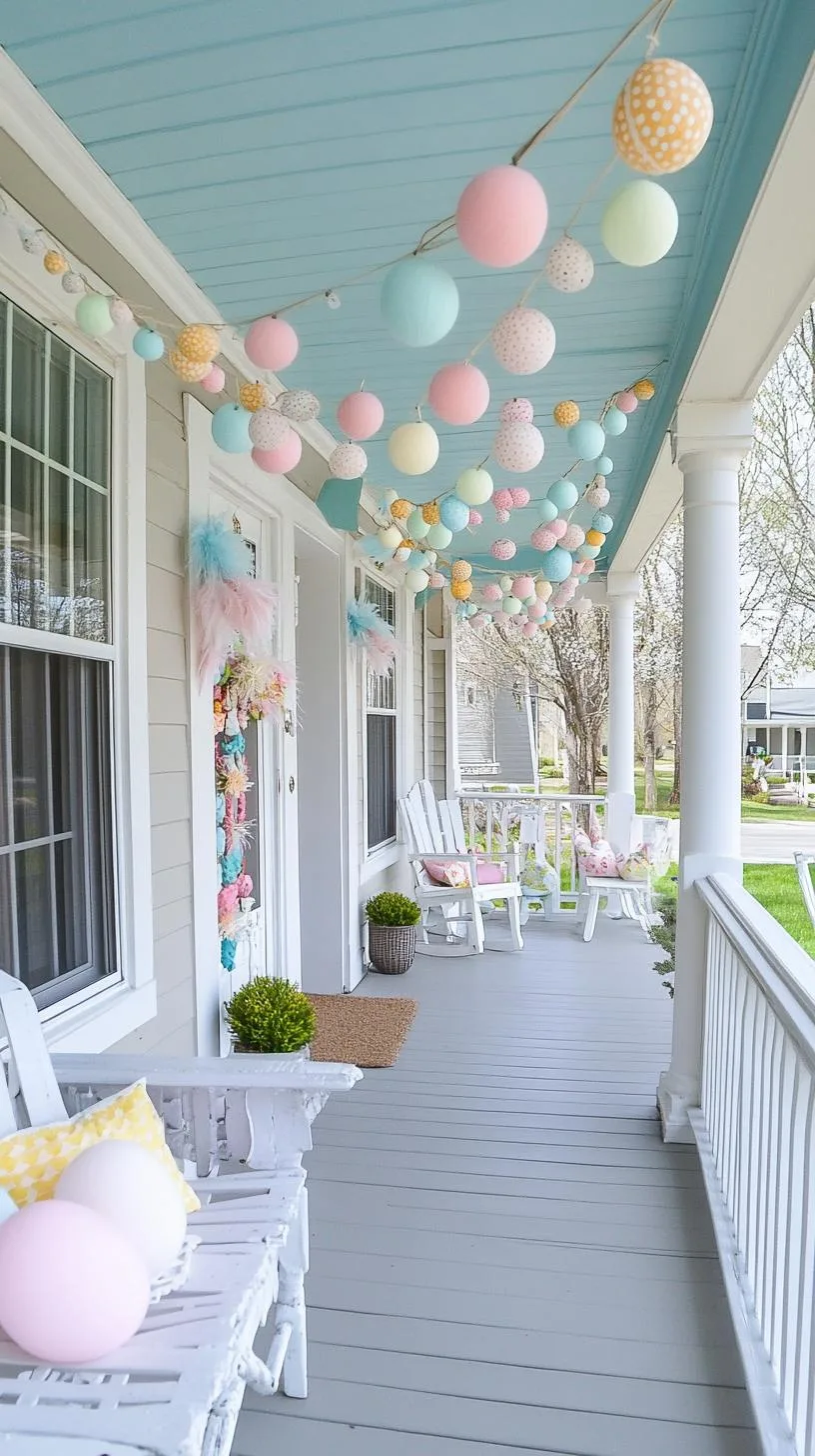 10. Whimsical Easter Garland Inspiration-0