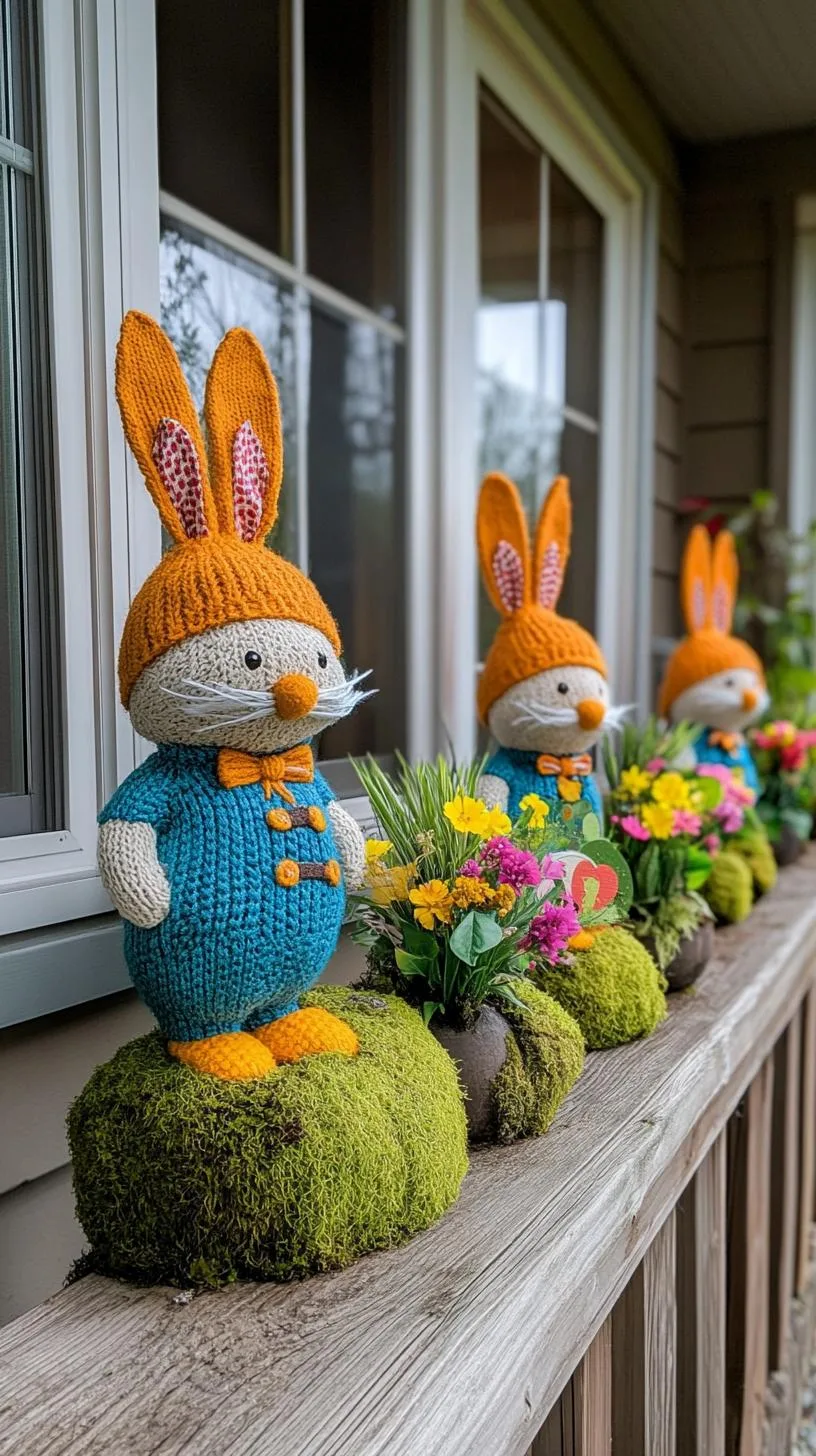 9. Whimsical Easter Porch Decor Ideas-1