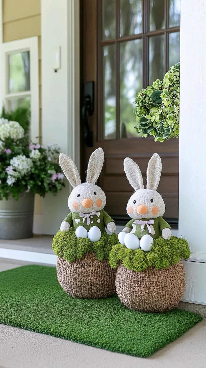 9. Whimsical Easter Porch Decor Ideas-2