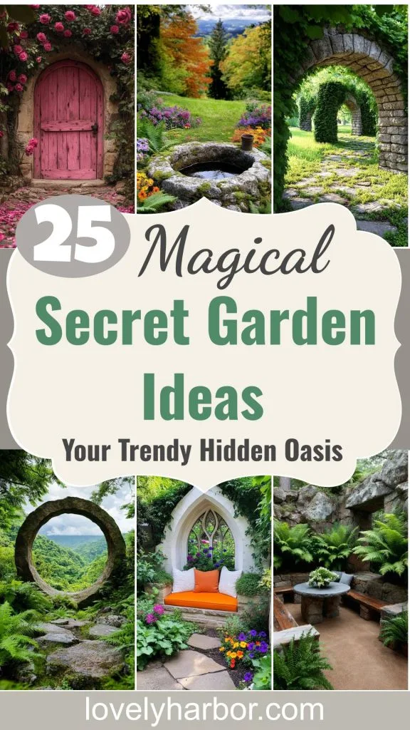 25 Magical Secret Garden Ideas To Create Your Own Hidden Oasis