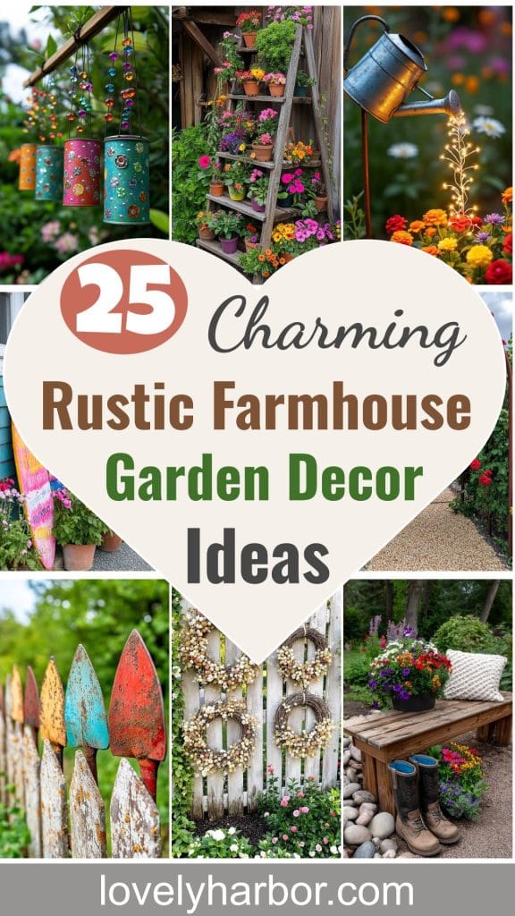 25 Rustic Farmhouse Garden Decor Ideas You Must See 2 25 Rustic Farmhouse Garden Decor Ideas You Must See