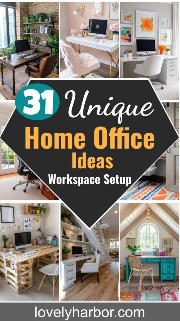 31 Home Office Ideas To Upgrade Your Work From Home Setup