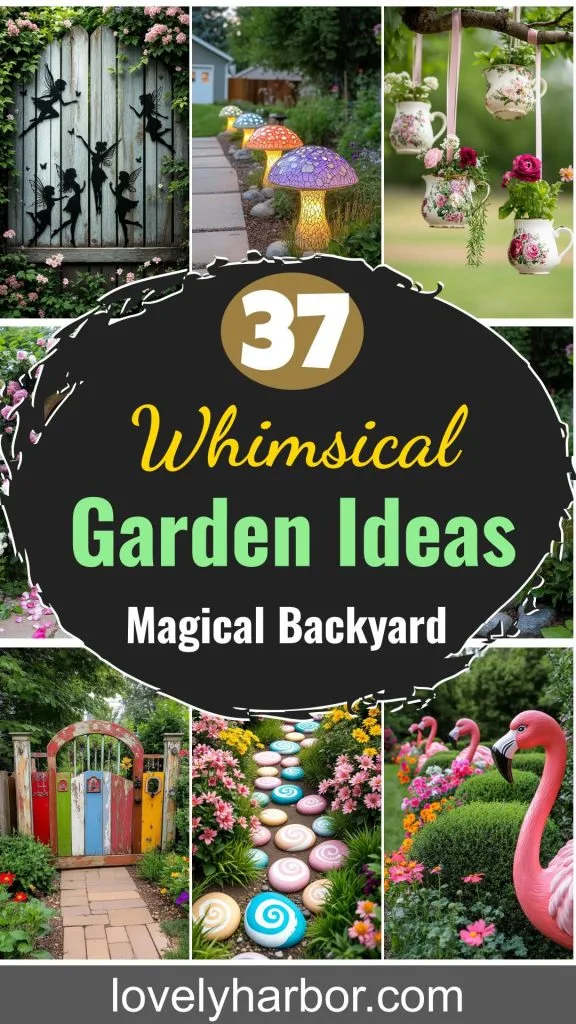 37 Whimsical Garden Ideas For A Magical Backyard