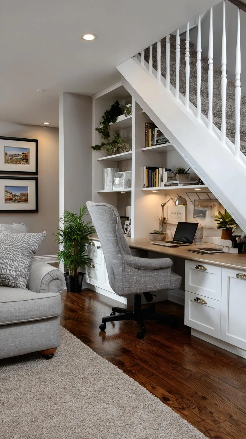 4. Built-in home office nook under the staircase-1