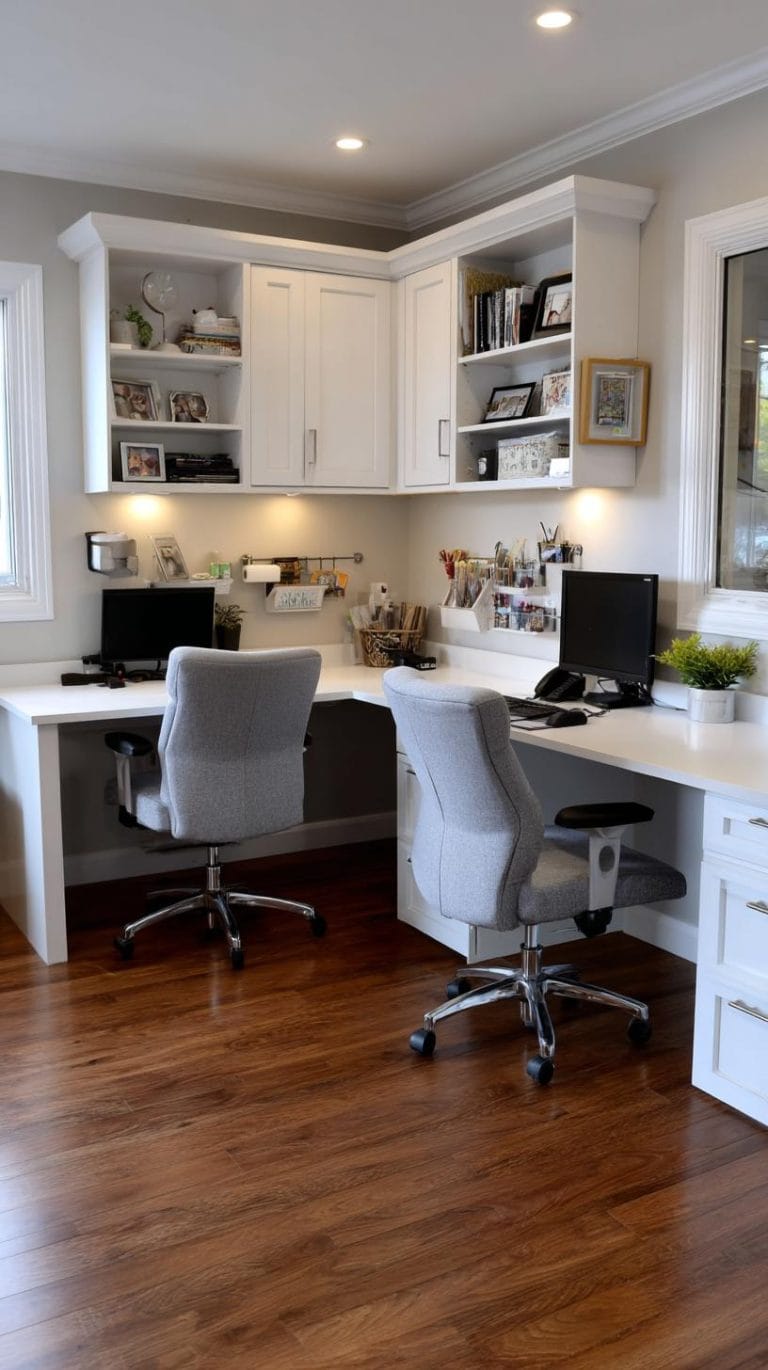 21 Clever Small Office Ideas For Home And Work Spaces - Lovely Harbor