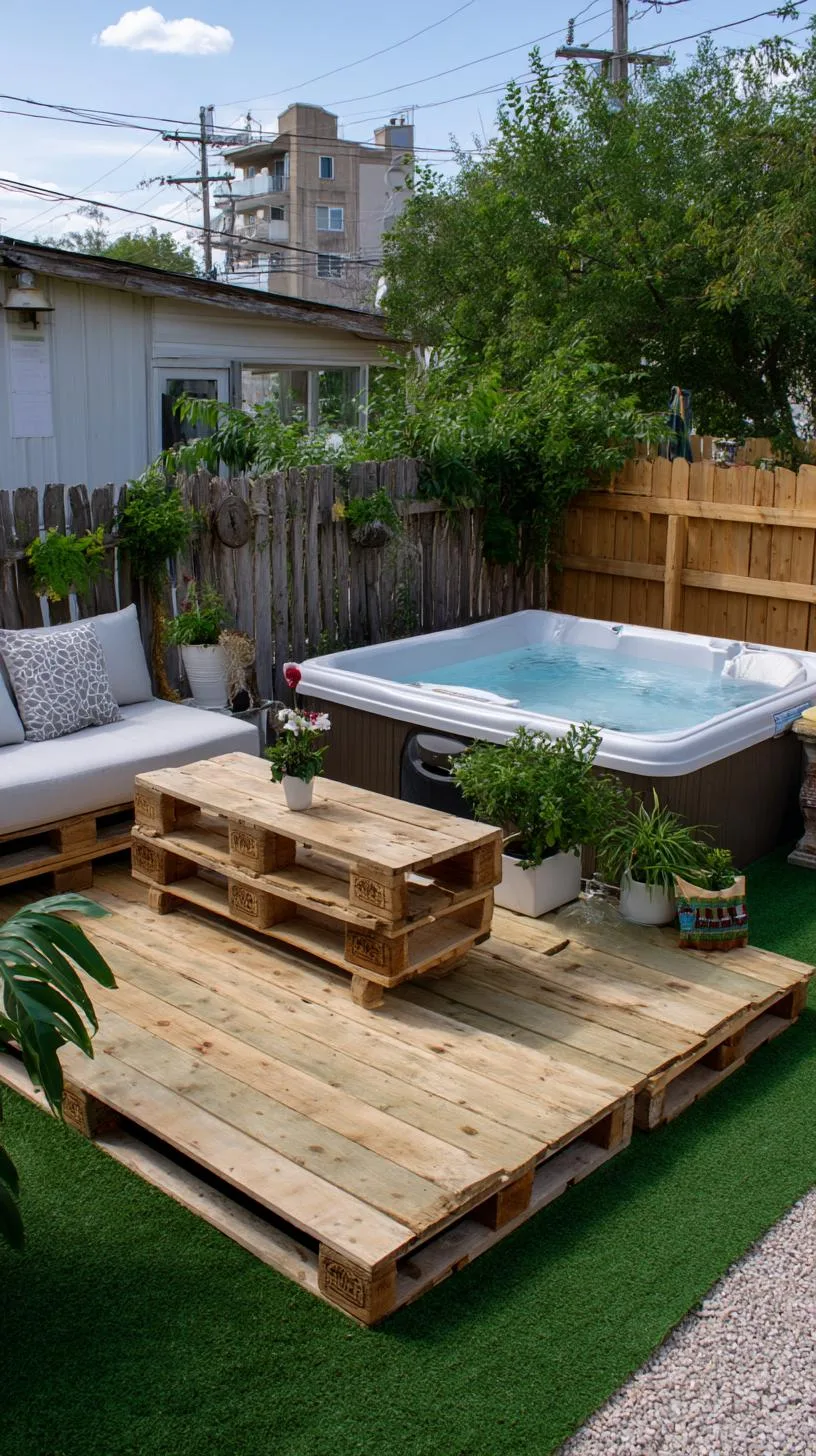 31 Best Hot Tub Ideas for the Ultimate Backyard Escape 73 13. DIY hot tub on a budget-friendly deck-0