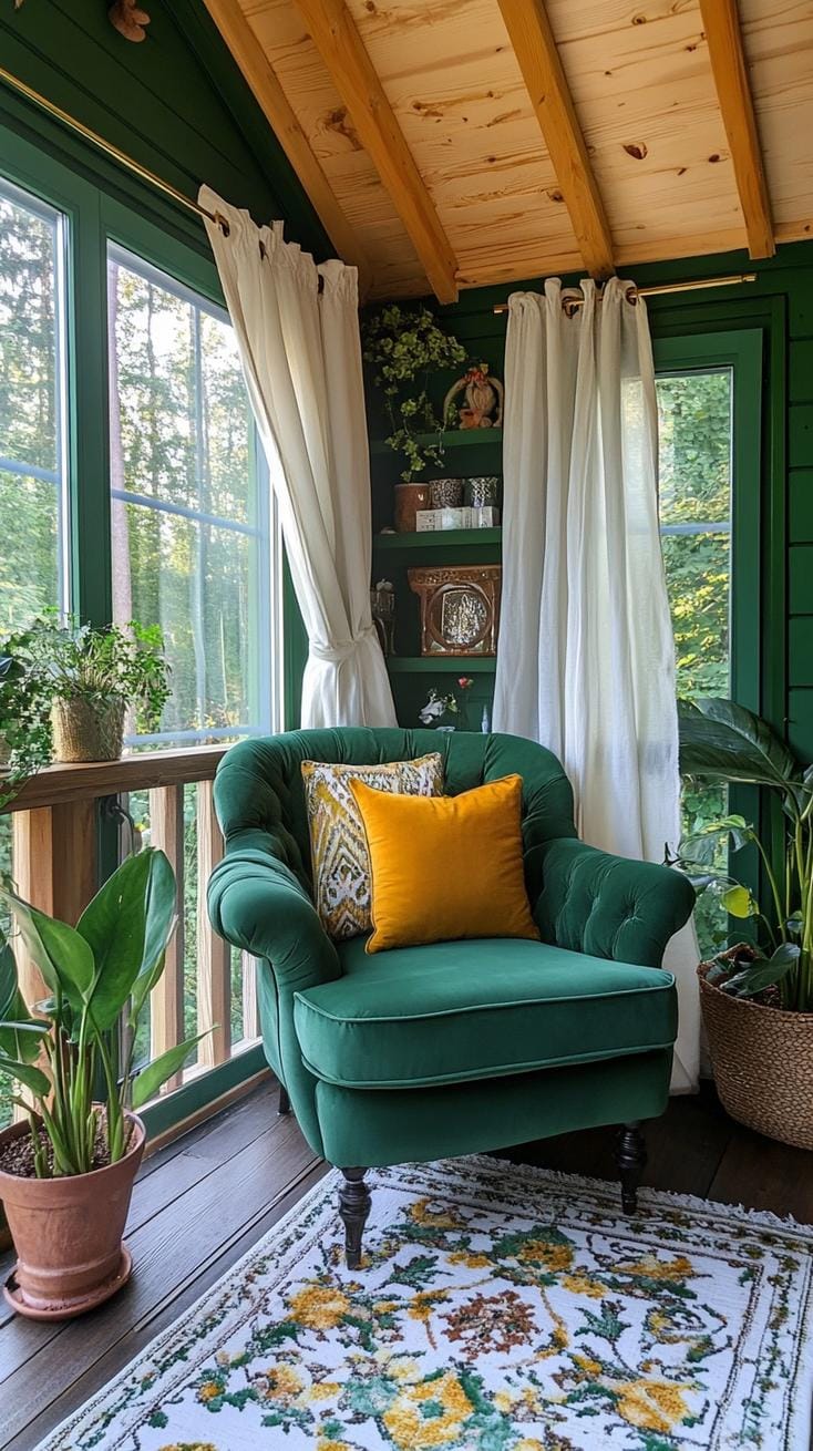14. Dark green shed interior with dramatic mood lighting-0