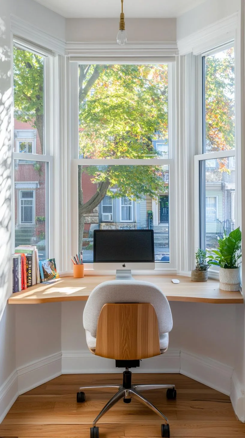 18. Home office in a bay window alcove-1