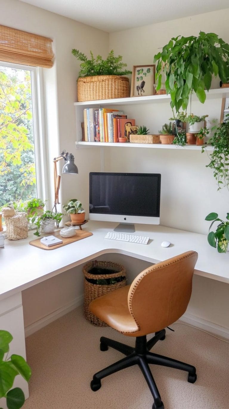 21 Clever Small Office Ideas For Home And Work Spaces - Lovely Harbor