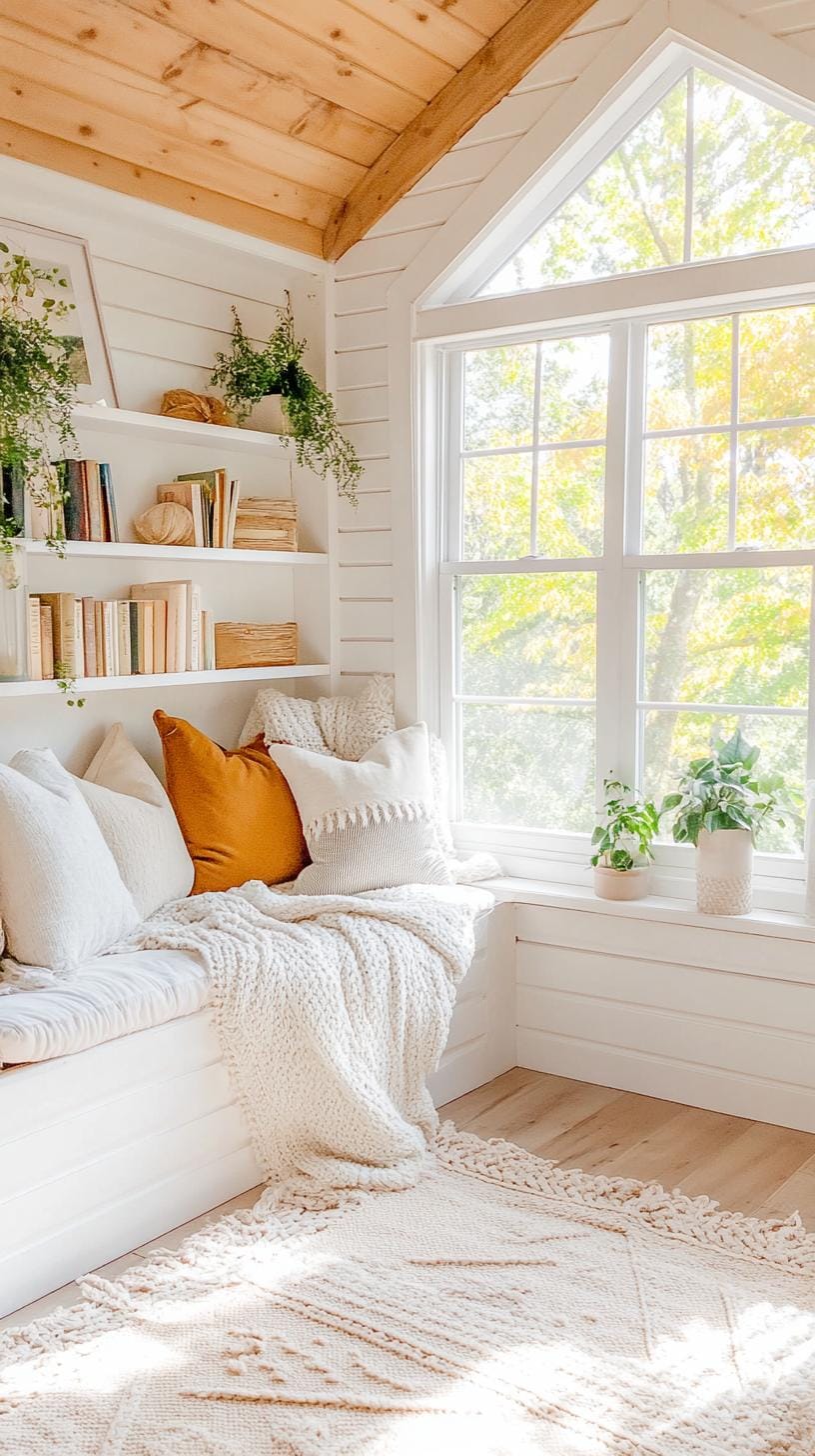 10. Porch conversion with cozy window reading nook-0