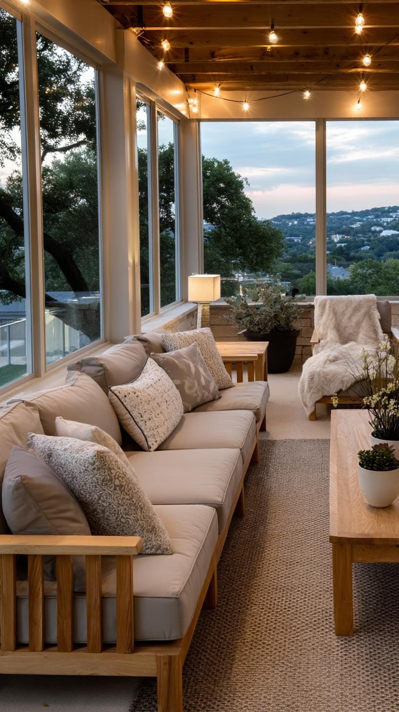 27. Porch with wide open views and cozy modern touches-0