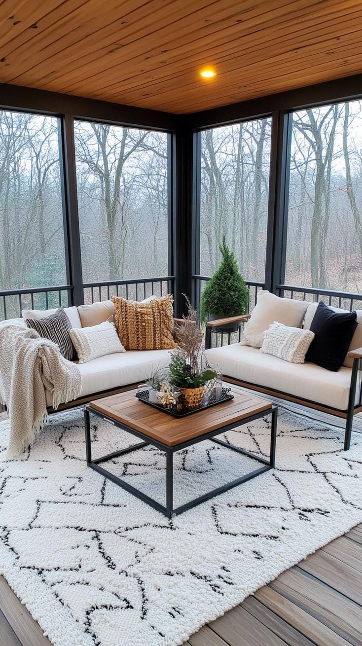 27. Porch with wide open views and cozy modern touches-1