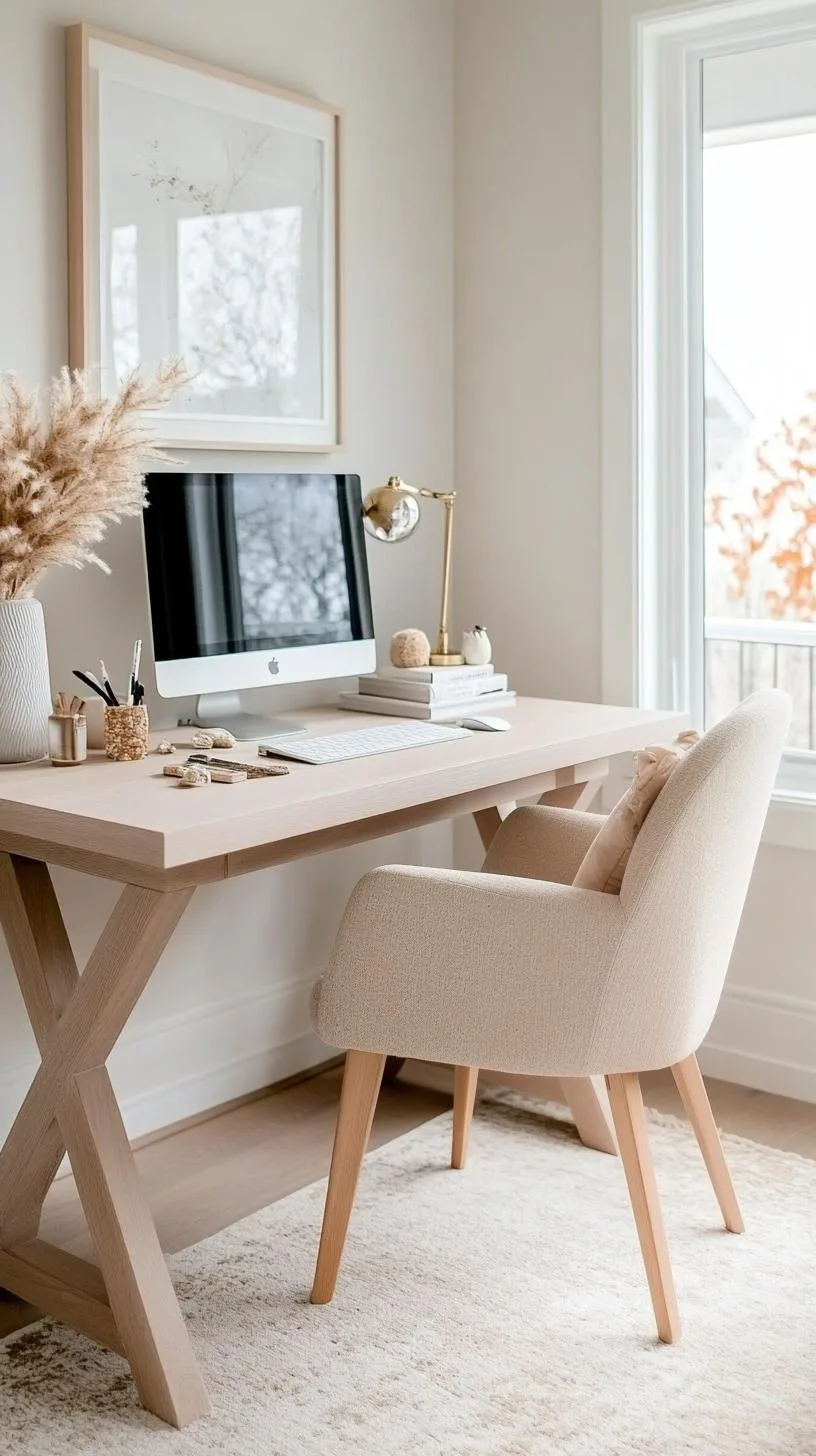13. Scandinavian desk area with neutral tones and textures-2