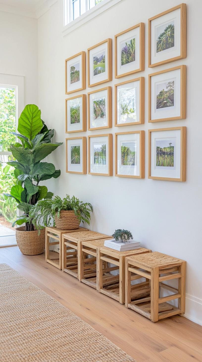 1. Symmetrical grid layout with equal-sized frames in a perfect grid-0