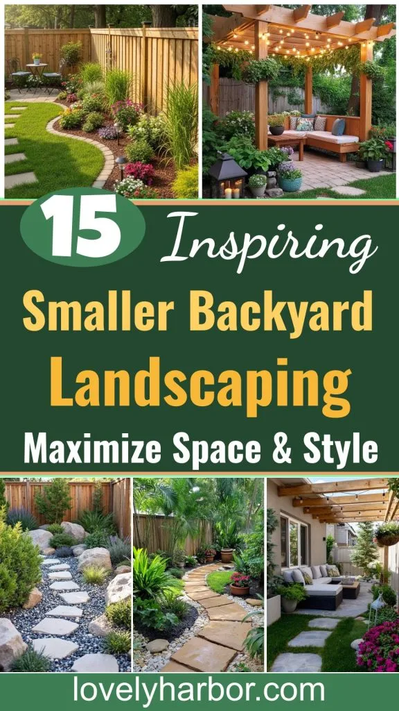 15 Smaller Backyard Landscaping Ideas That Maximize Space & Style 1 15 Smaller Backyard Landscaping Ideas That Maximize Space and Style