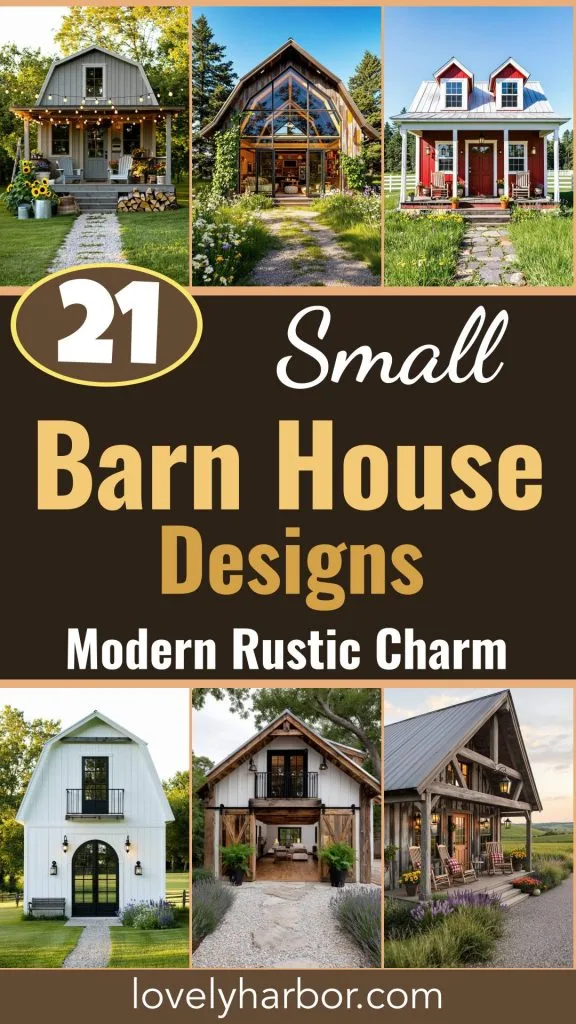 21 Small Barn House Designs with Modern Rustic Charm 1 21 Small Barn House Designs With Modern Rustic Charm