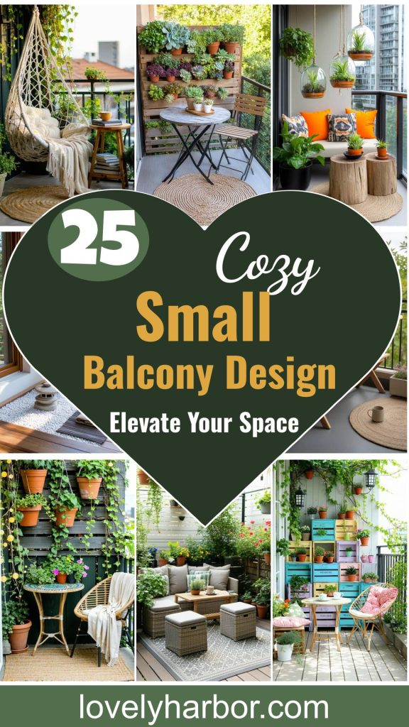 25 Cozy Small Balcony Design Ideas To Elevate Your Space