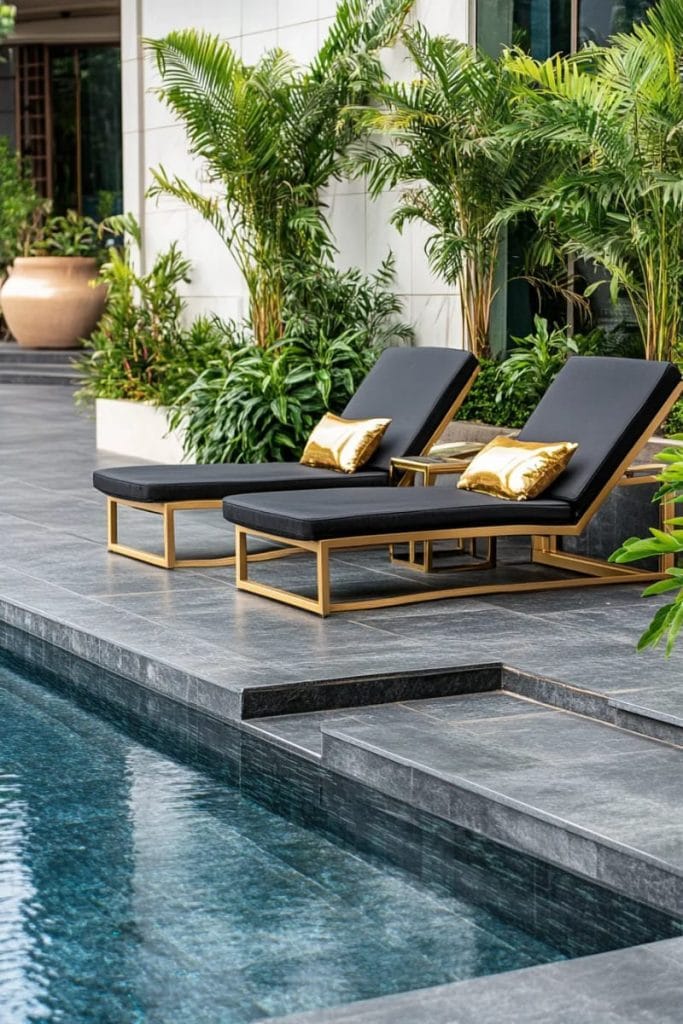 15 Stunning Pool Tiling Ideas For A Unique Backyard Escape - Lovely Harbor
