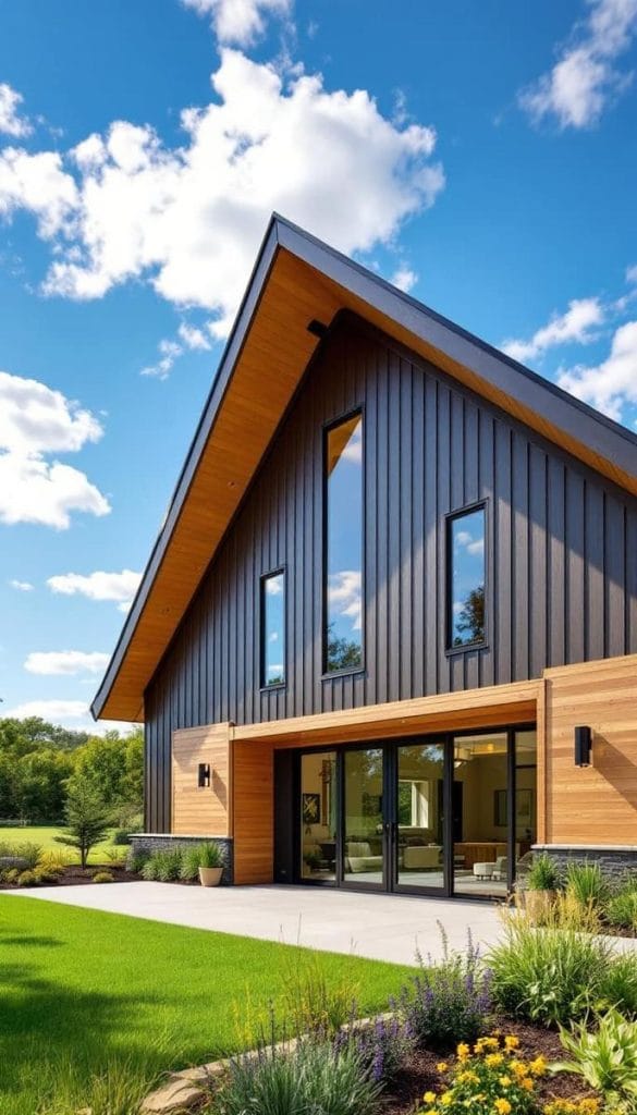 Exterior 6 butterfly rooflines and clerestory windows for maximum natural light 34